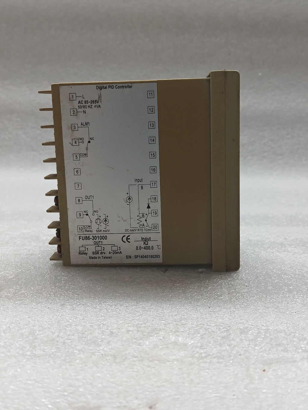 TAIE FU86 DIGITAL PID CONTROLLER FU86-301000 85-265V