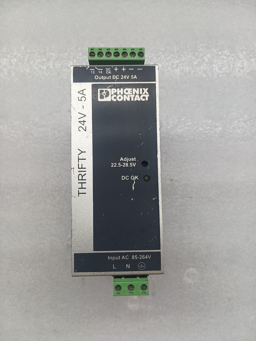 PHOENIX CONTACT 5792372 THRIFTY POWER SUPPLY 24VDC 5A