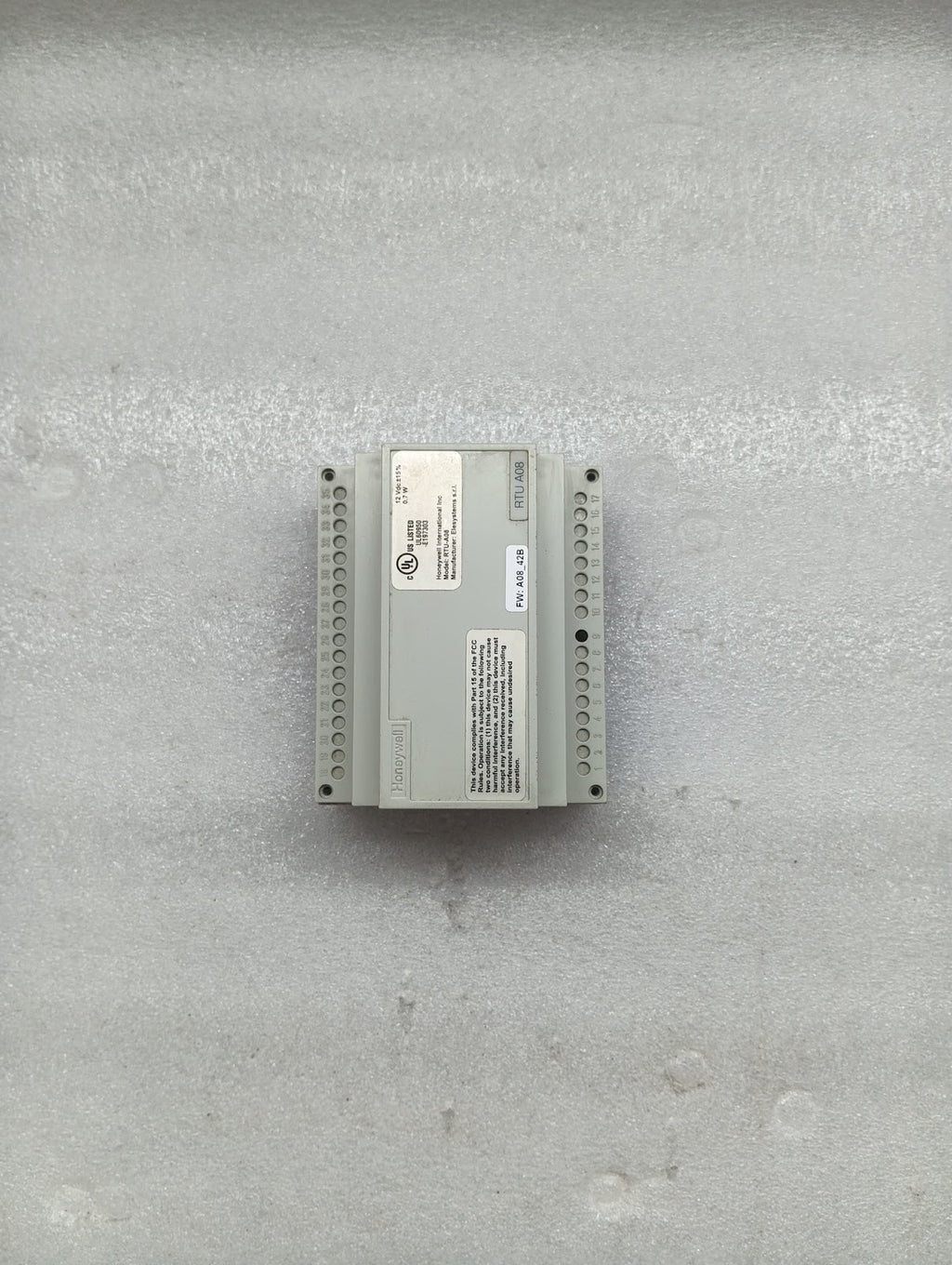 HONEYWELL RTU A08 INTERFACE CONTROL UNIT