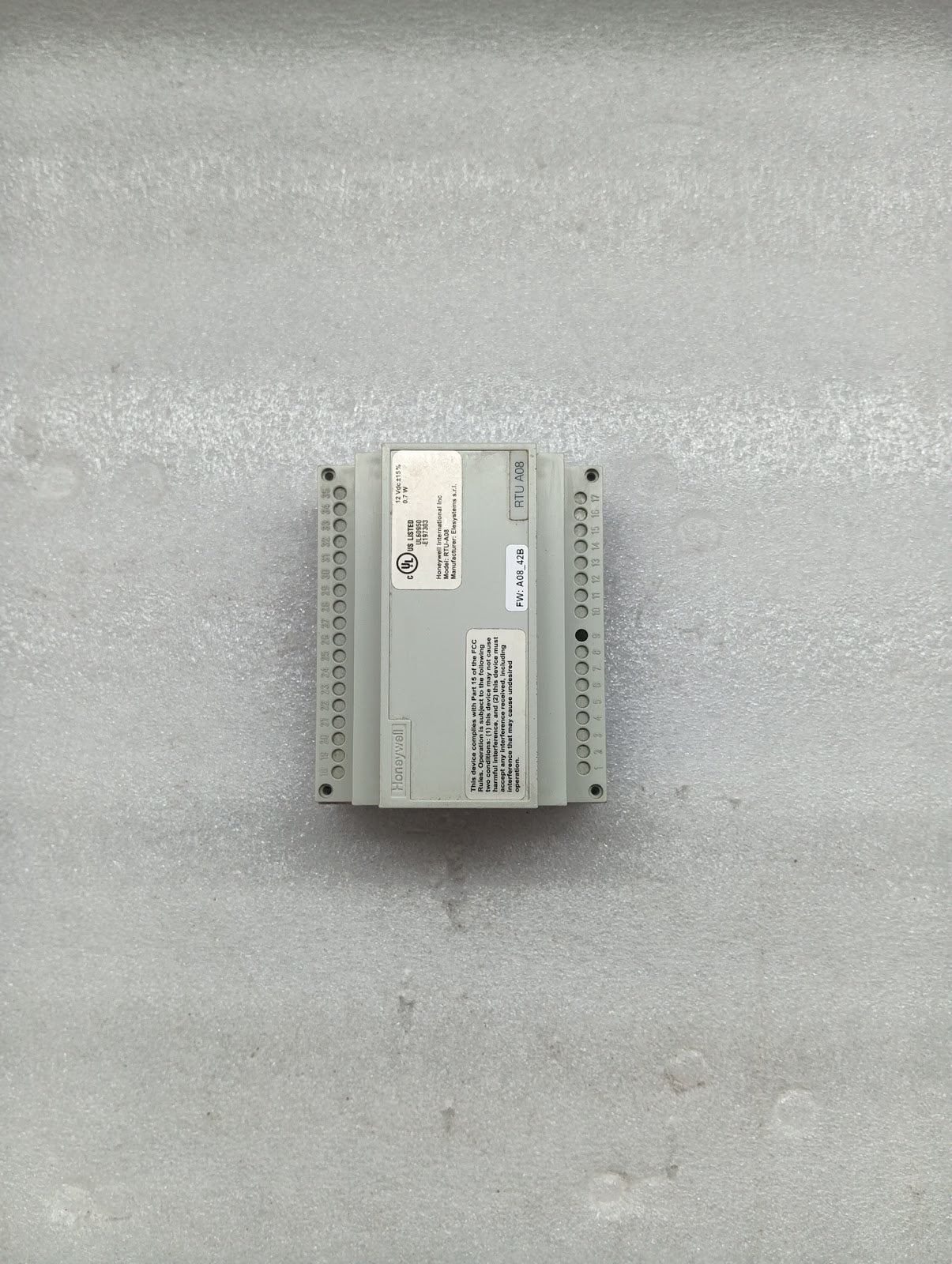 HONEYWELL RTU A08 INTERFACE CONTROL UNIT