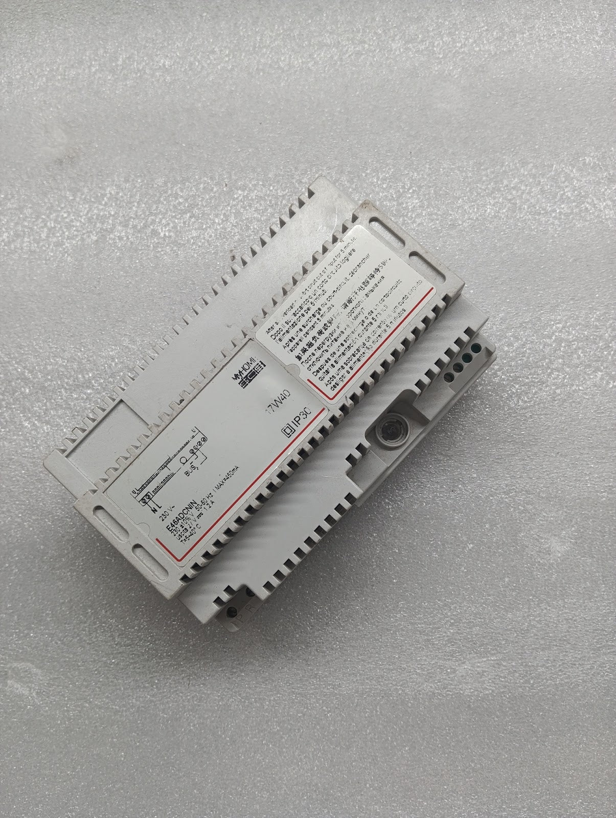BTICINO MYHOME SCS E46ADCN POWER SUPPLY 17W40 230V E46ADCN
