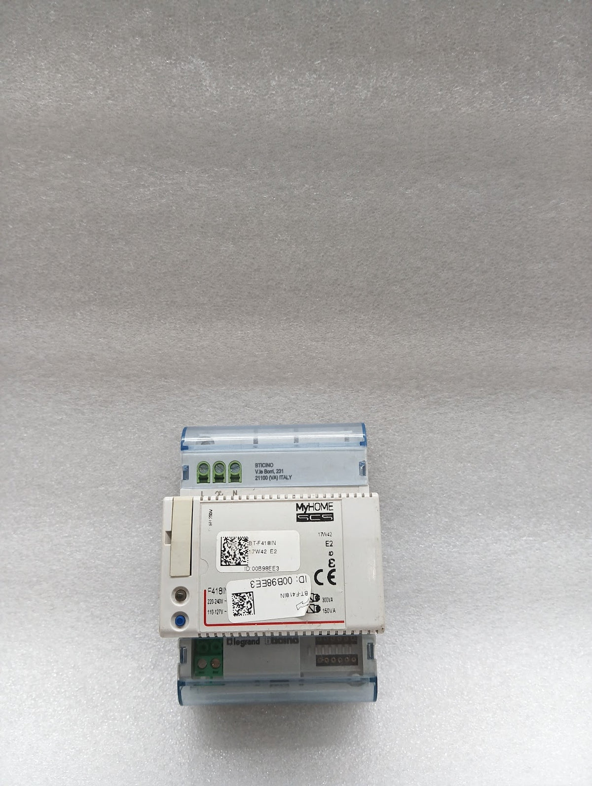 BTICINO BT-F418 2-CHANNEL DIMMER 17W42 F418
