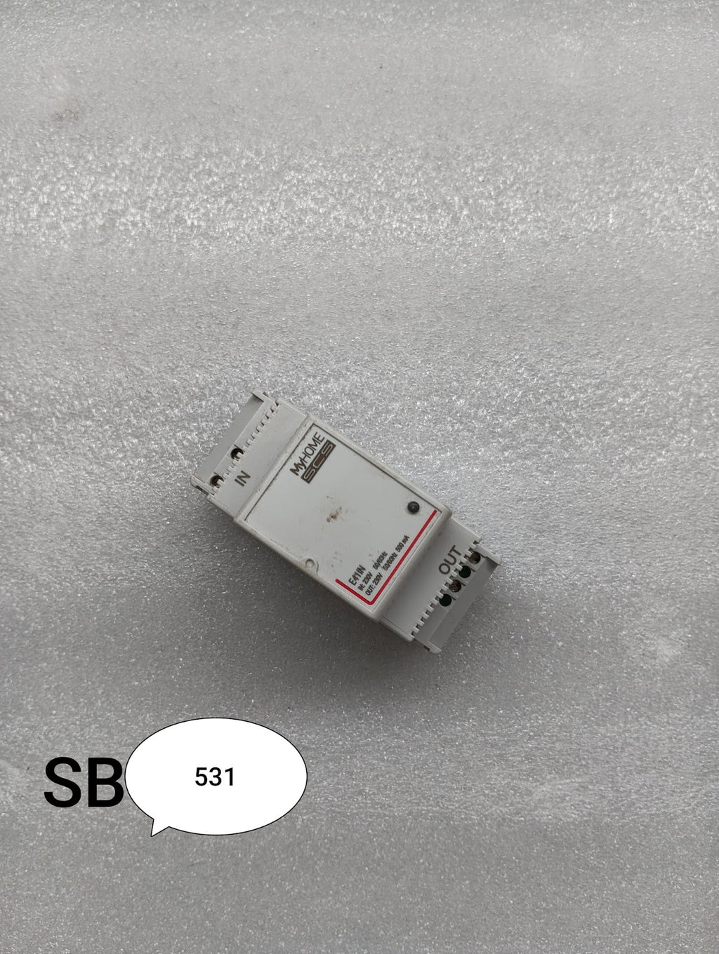 BTICINO MYHOME SCS E41IN POWER SUPPLY PROTECTION E41