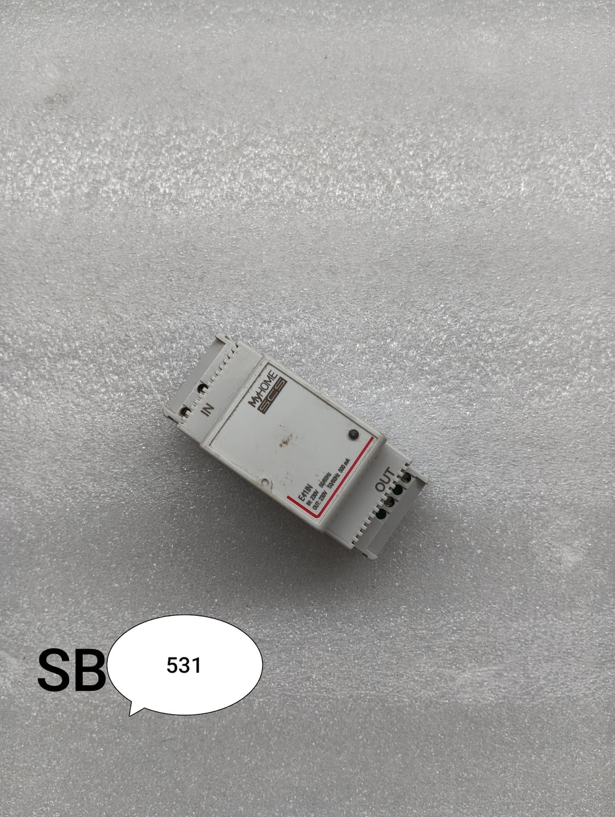 BTICINO MYHOME SCS E41IN POWER SUPPLY PROTECTION E41
