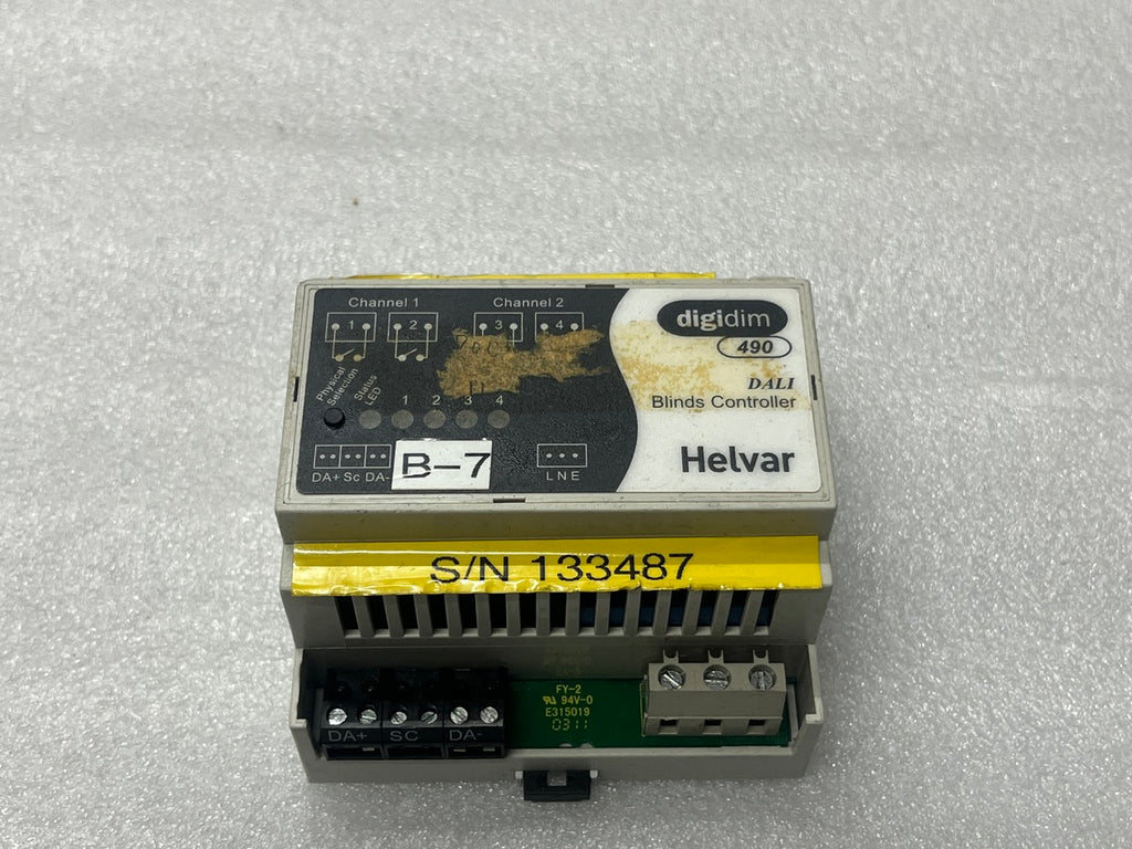 HELVAR 490 BLINDS CONTROLLER 230VAC V2.07