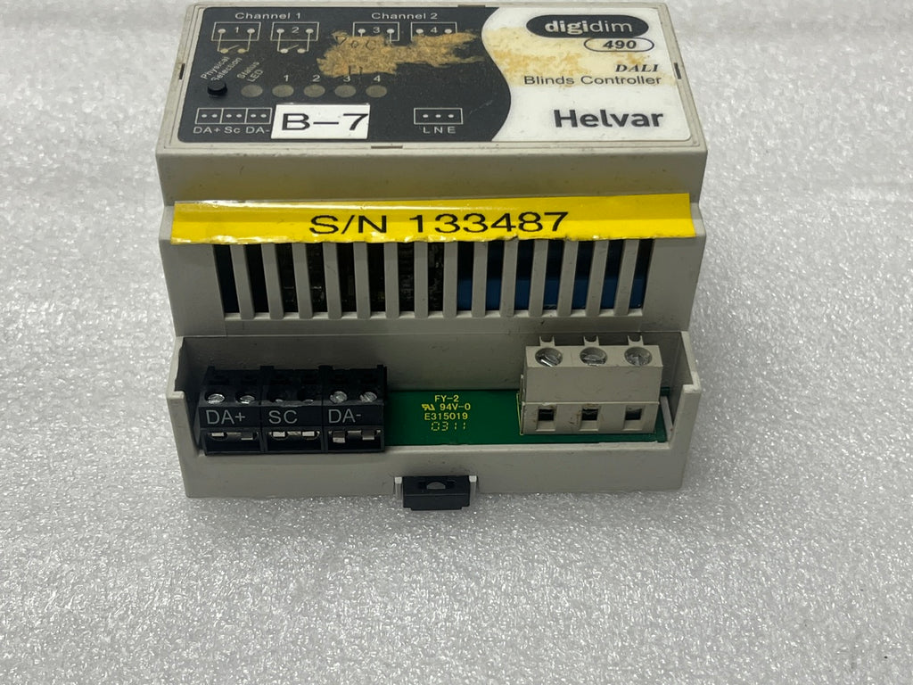 HELVAR 490 BLINDS CONTROLLER 230VAC V2.07