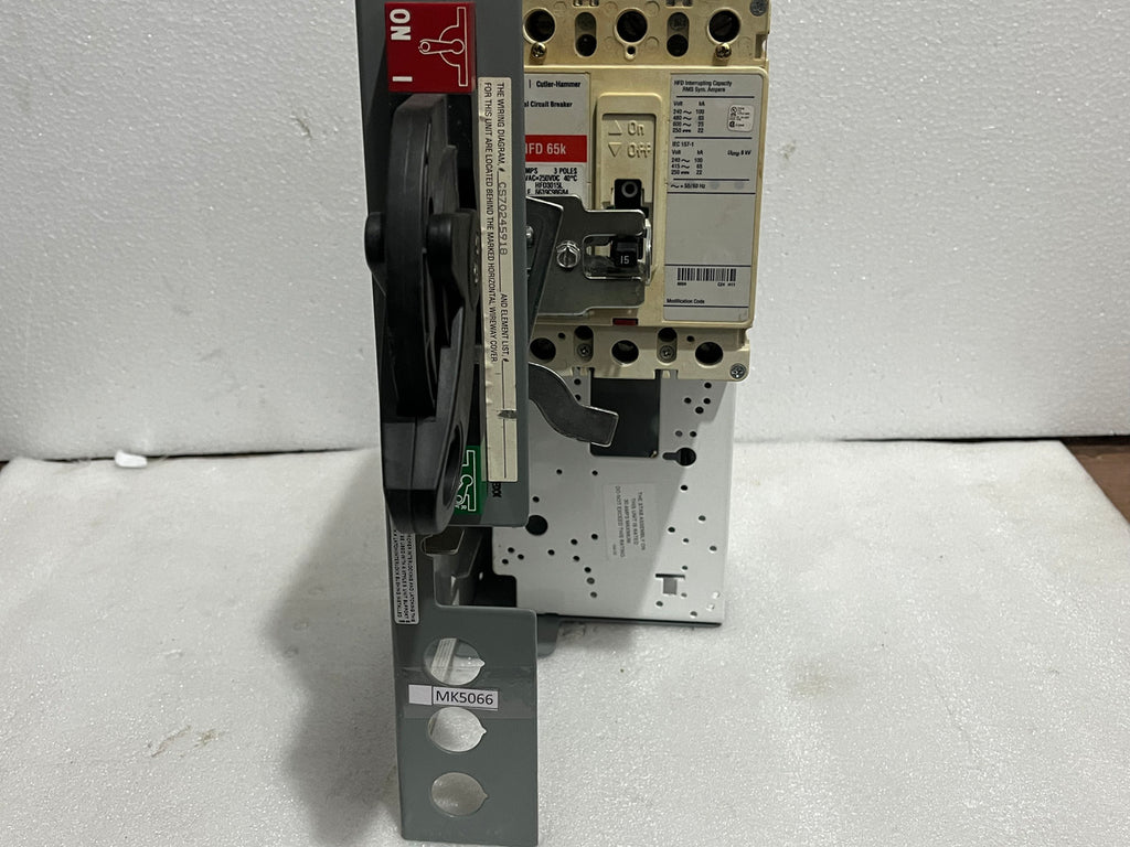 ALLEN BRADLEY CAT 2193FZ-AKC-32CM X CIRCUIT BREAKER FEEDER BUCKET  HFD65K 15A