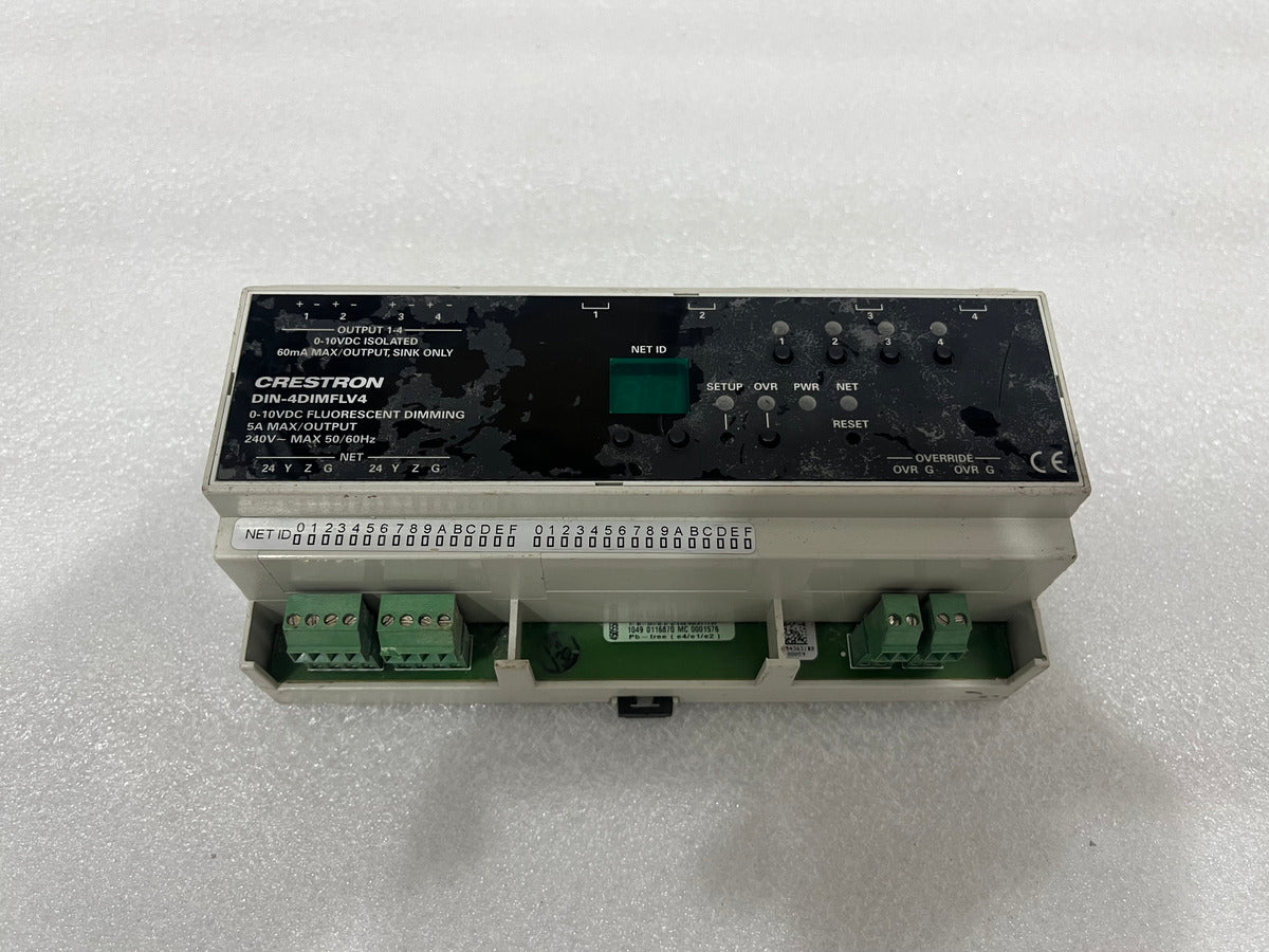 CRESTON DIN-4DIMFLV4 FLUROSCENT DIMMING 6501749