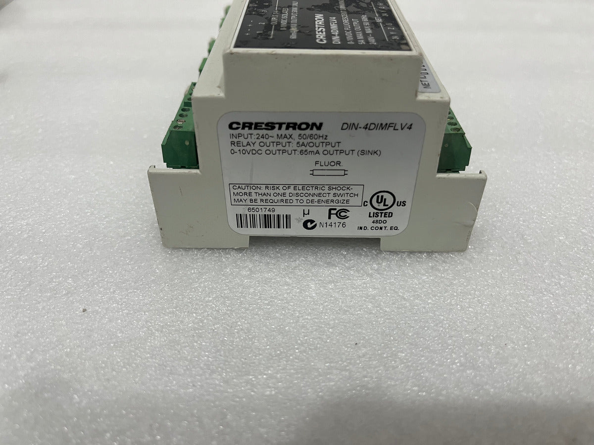 CRESTON DIN-4DIMFLV4 FLUROSCENT DIMMING 6501749