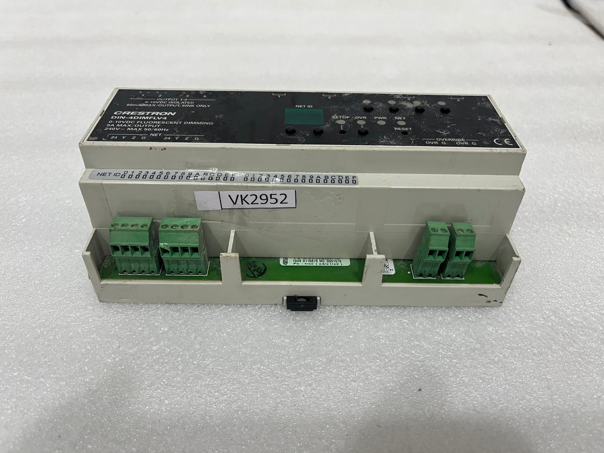 CRESTON DIN-4DIMFLV4 FLUROSCENT DIMMING 6501749