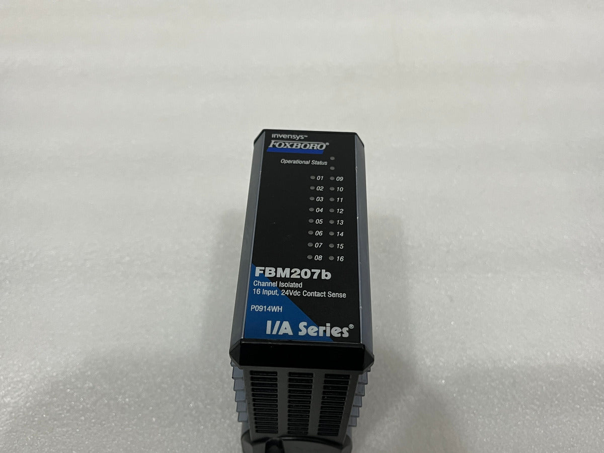 FOXBORO INVENSYS FBM207B 16CH ISOLATED INPUT 24VDC CONTACT SENSE P0914WH
