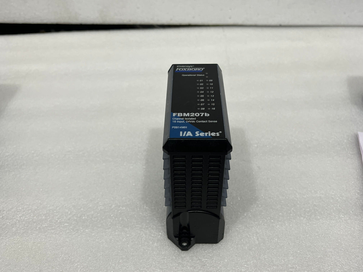 FOXBORO INVENSYS FBM207B 16CH ISOLATED INPUT 24VDC CONTACT SENSE P0914WH