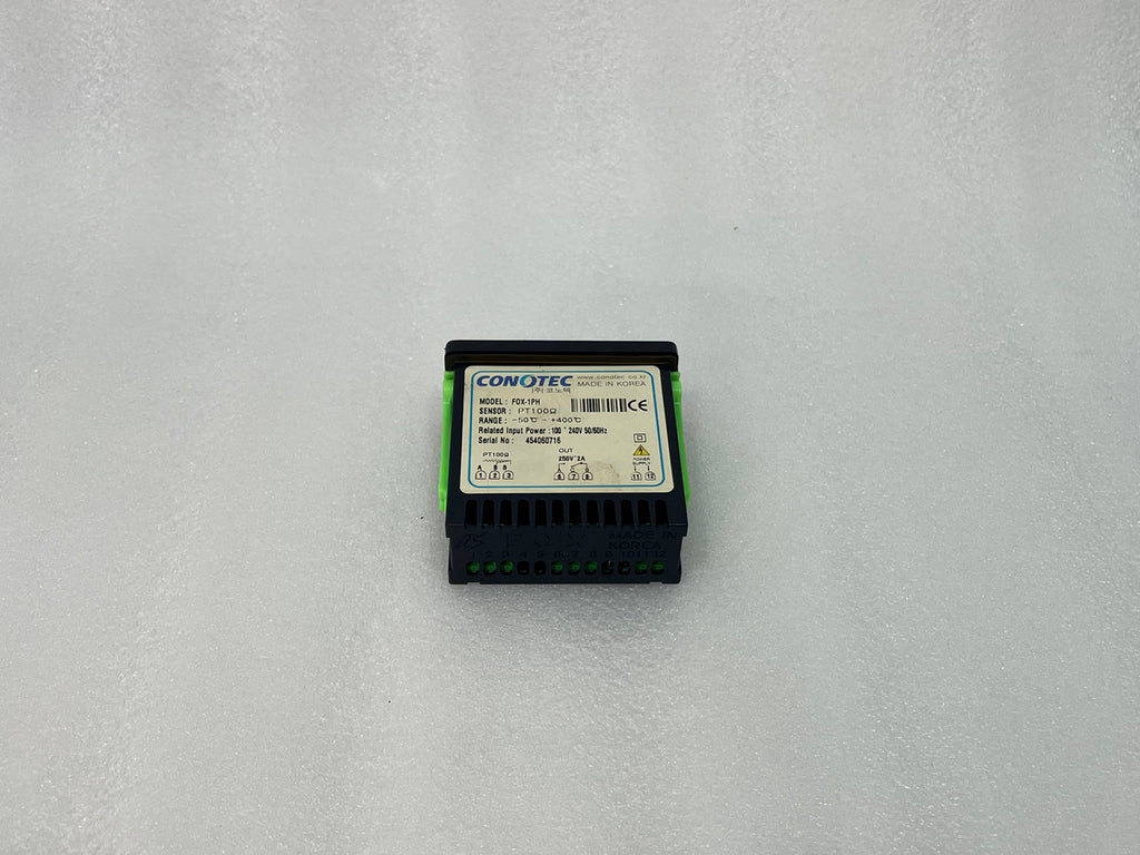 CONOTEC FOX-1PH TEMPERATURE CONTROLLER 100-240VAC PT100 OHM