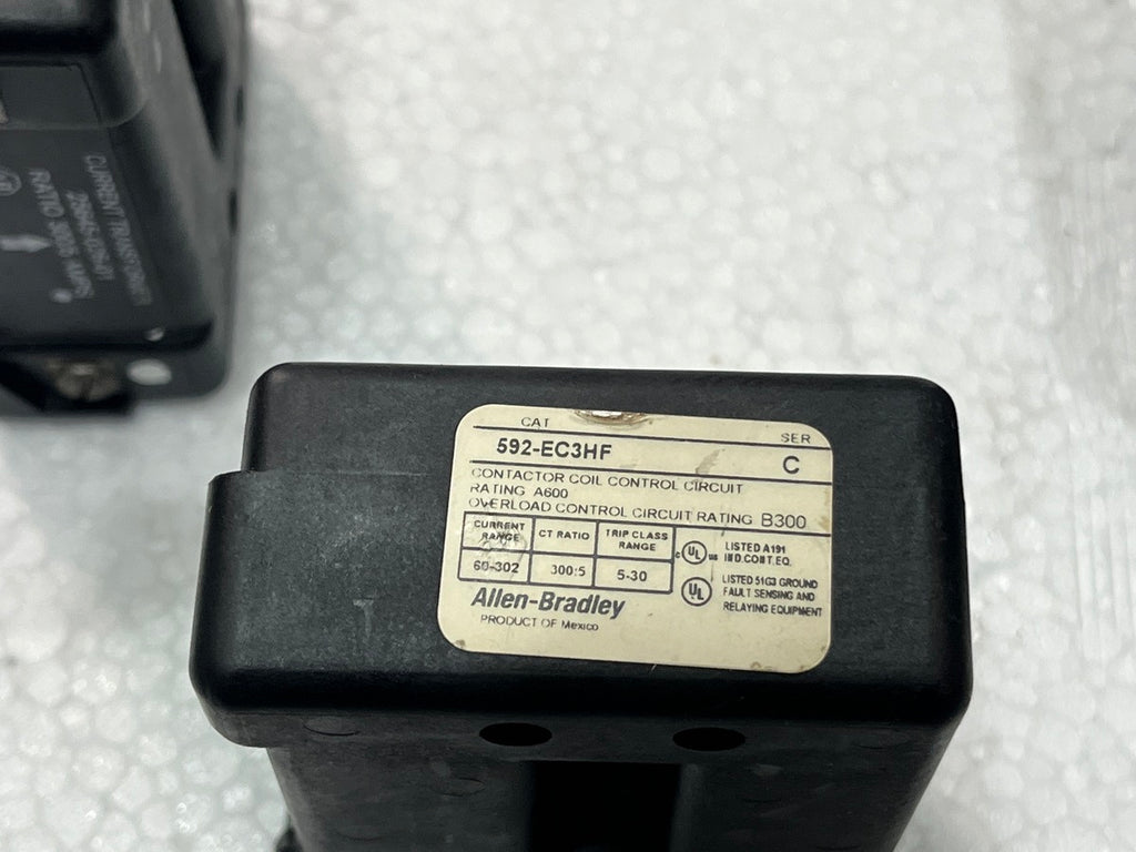 ALLEN BRADLEY 25645-026-01 CURRENT TRANSFORMER CITI COIL 300/5 AMPS 592-EC3HF