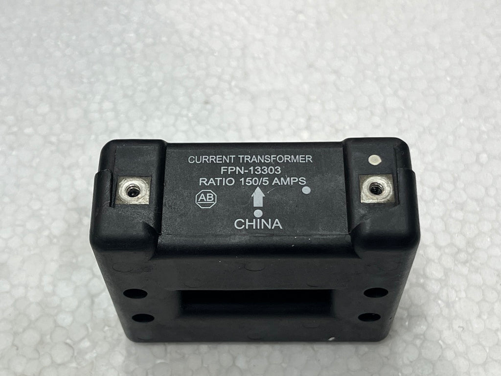 ALLEN BRADLEY FPN-13303 CURRENT TRANSFORMER CITI COIL 150/5 AMPS