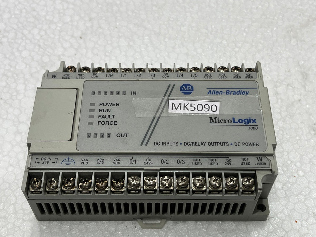 ALLEN BRADLEY MICROLOGIX 1000 CAT 1761-L10BXB SER F