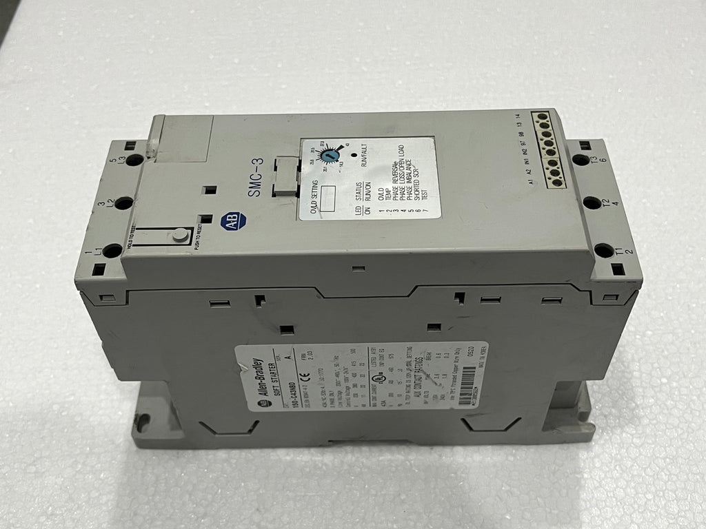 ALLEN BRADLEY CAT 150-C43NBD SER A SOFT STARTER