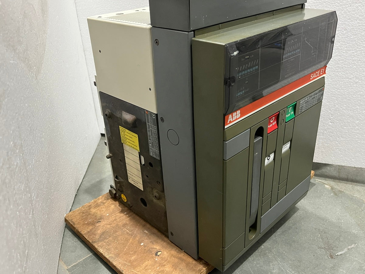ABB SACE E1 AIR CIRCUIT BREAKER 1250A OCR SACE PR111/P
