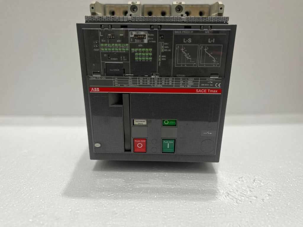 ABB SACE TMAX T7S 1250 3-POLE CIRCUIT BREAKER 1250A PR231/P