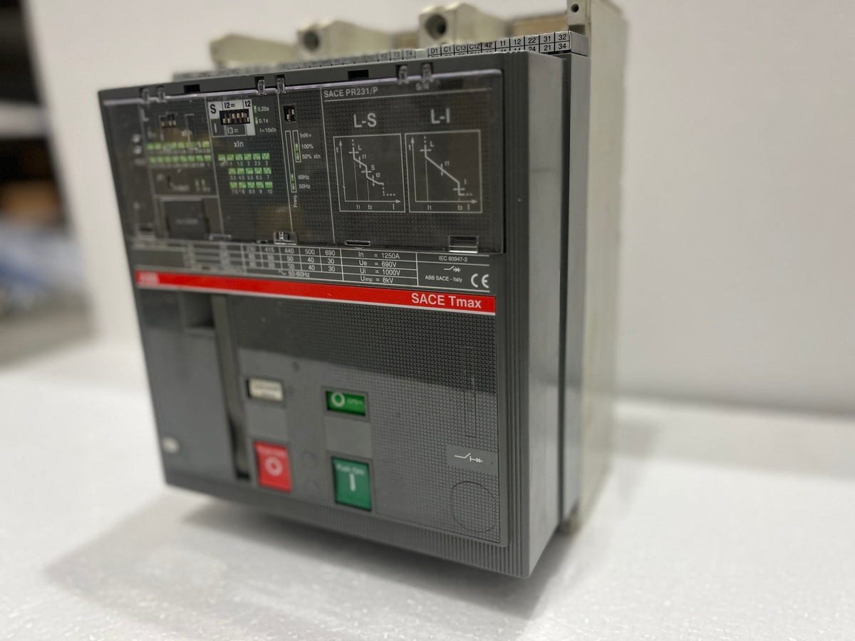 ABB SACE TMAX T7S 1250 3-POLE CIRCUIT BREAKER 1250A PR231/P