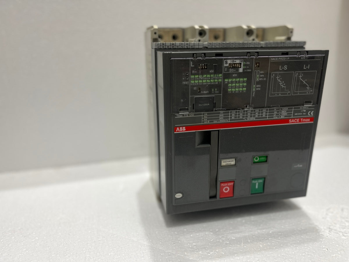 ABB SACE TMAX T7S 1250 3-POLE CIRCUIT BREAKER 1250A PR231/P