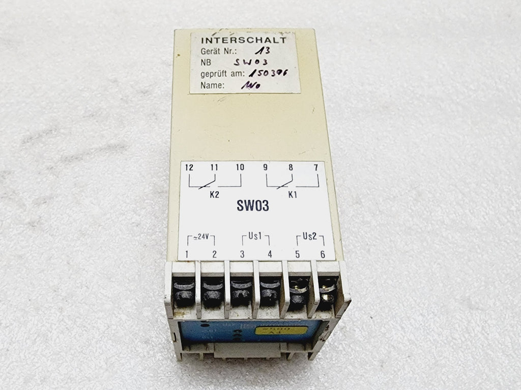 INTERSCHALT SW03 RELAY