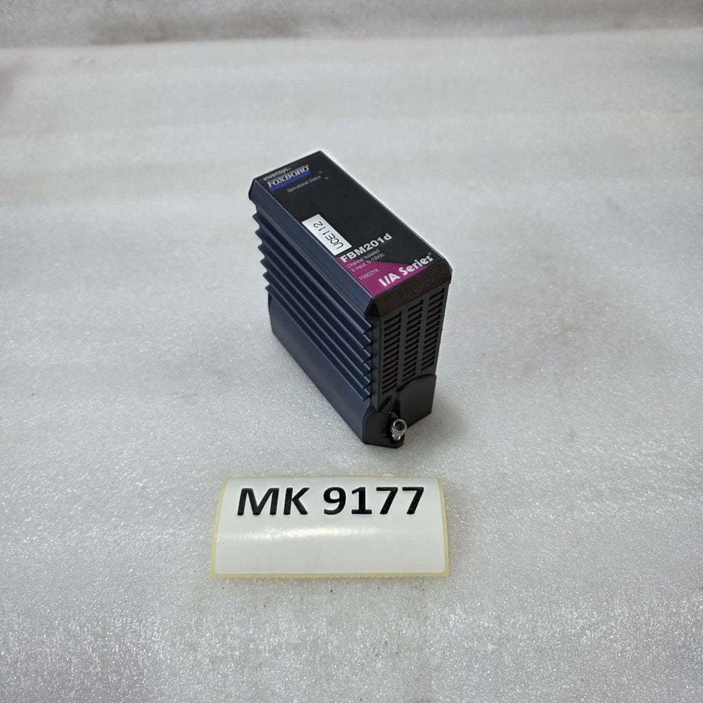 INVENSYS FOXBORO FBM201D P0922YK I/A SERIES 8-CHANNEL ISOLATED INPUT MODULE