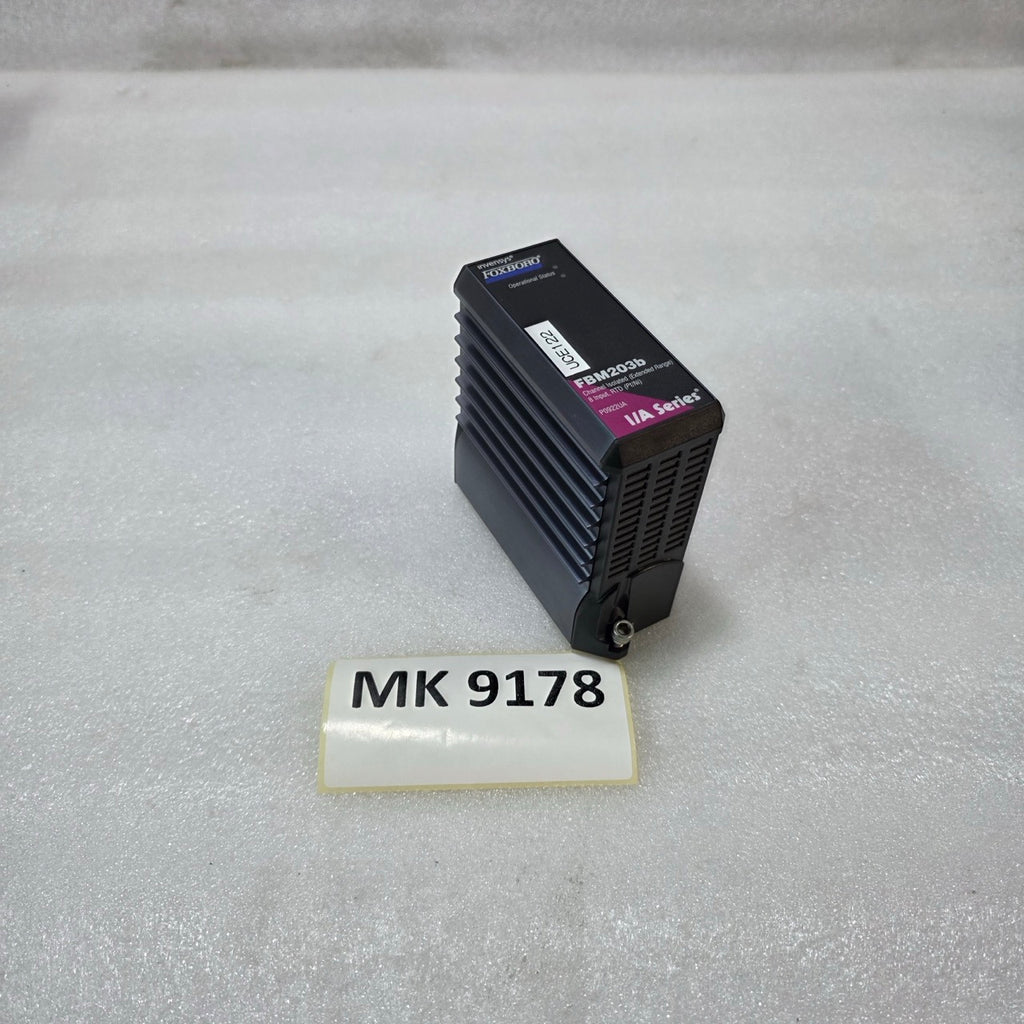 INVENSYS FOXBORO FBM203B P0922UA I/A SERIES RTD INPUT MODULE 8 CHANNEL ISOLATED