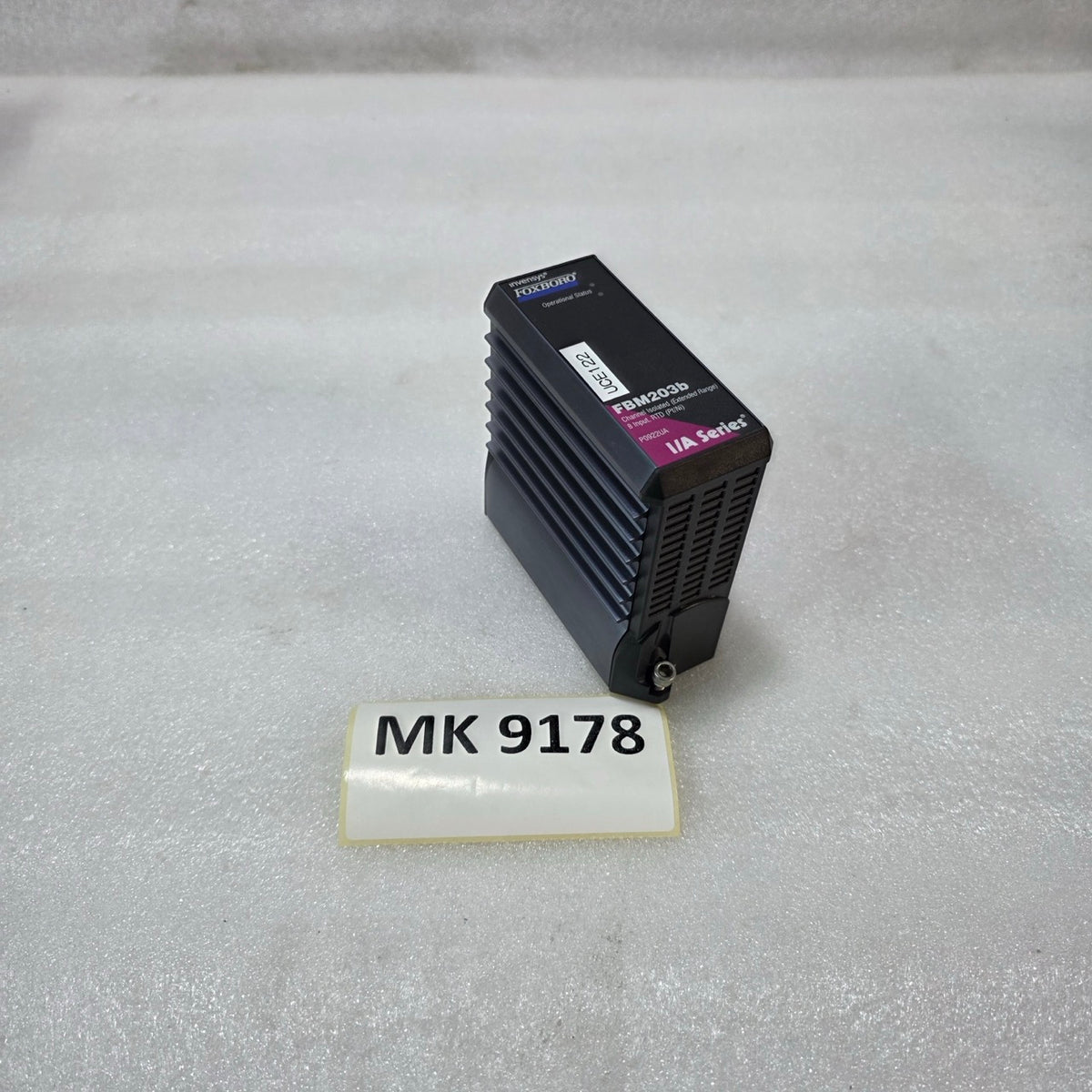 INVENSYS FOXBORO FBM203B P0922UA I/A SERIES RTD INPUT MODULE 8 CHANNEL ISOLATED