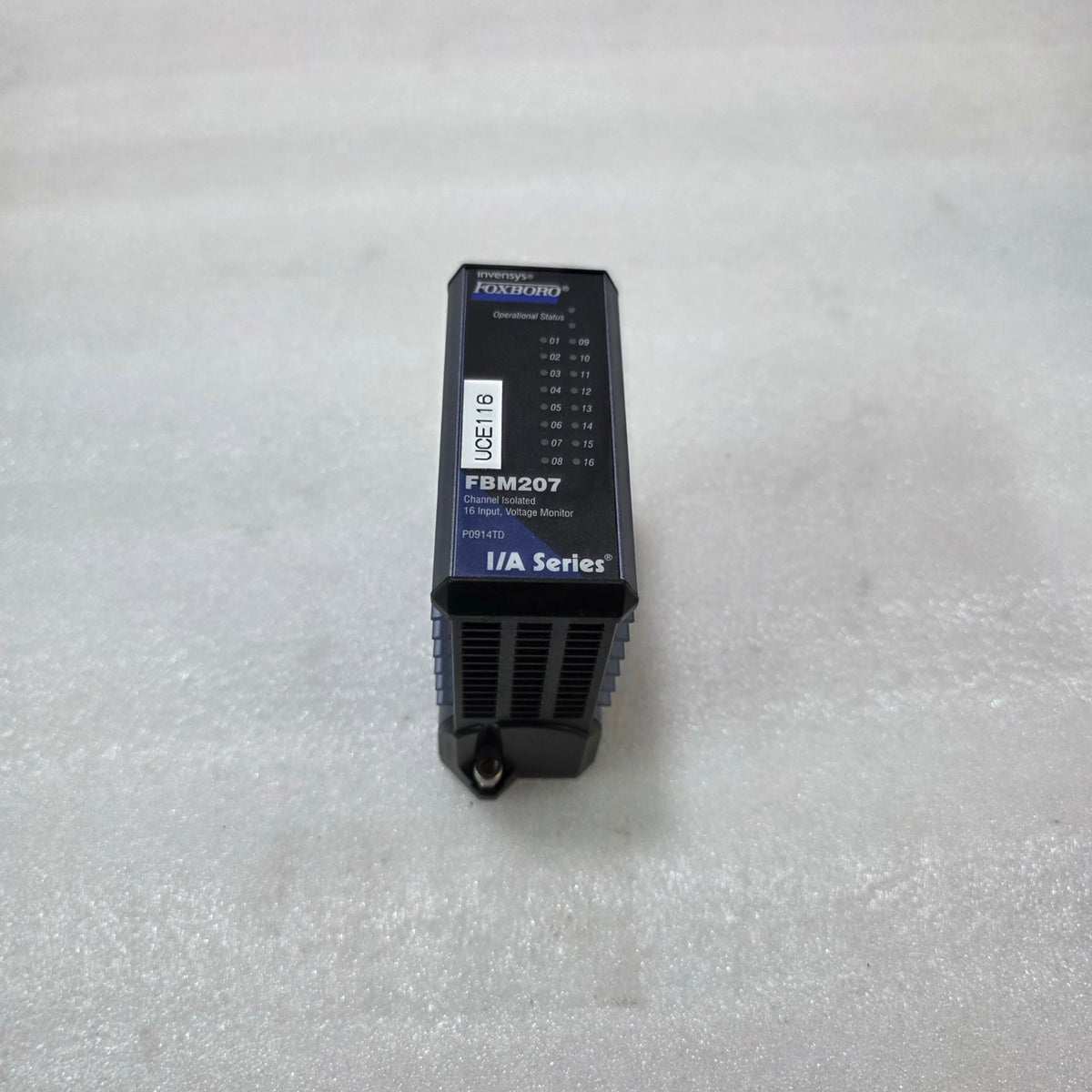 INVENSYS FOXBORO FBM207 P0914TD I/A SERIES 16 CHANNEL VOLTAGE MONITOR INPUT