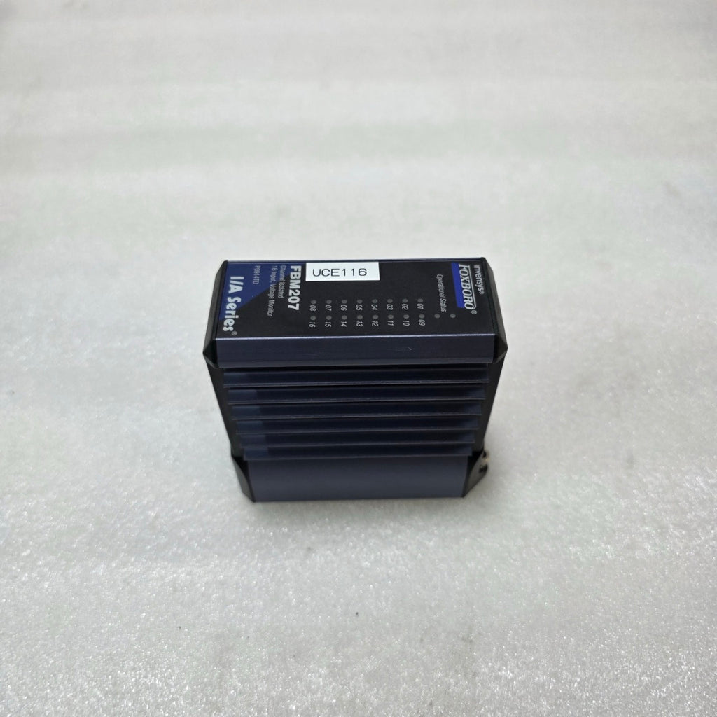 INVENSYS FOXBORO FBM207 P0914TD I/A SERIES 16 CHANNEL VOLTAGE MONITOR INPUT