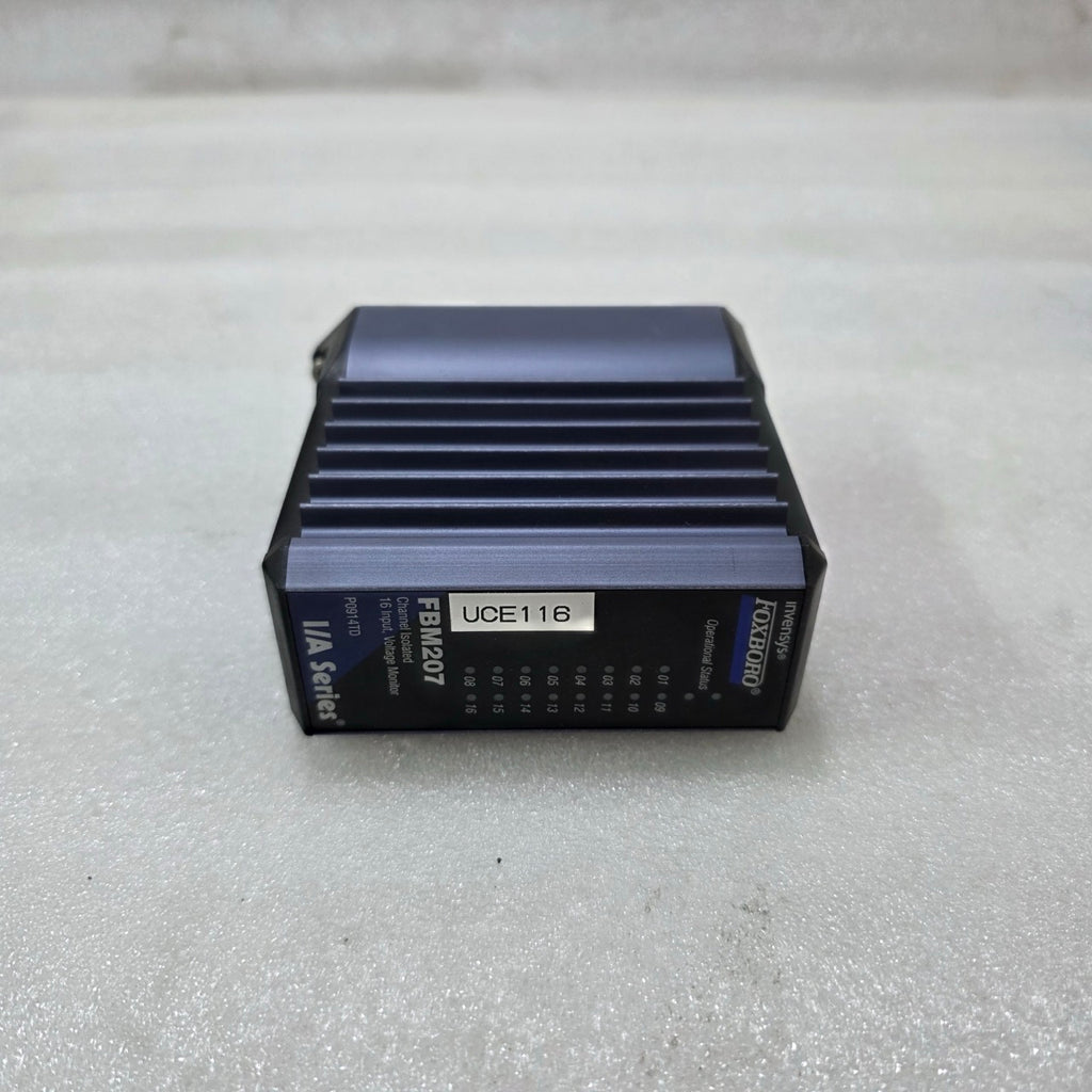 INVENSYS FOXBORO FBM207 P0914TD I/A SERIES 16 CHANNEL VOLTAGE MONITOR INPUT