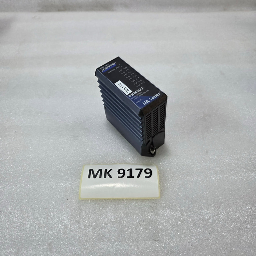 INVENSYS FOXBORO FBM207 P0914TD I/A SERIES 16 CHANNEL VOLTAGE MONITOR INPUT