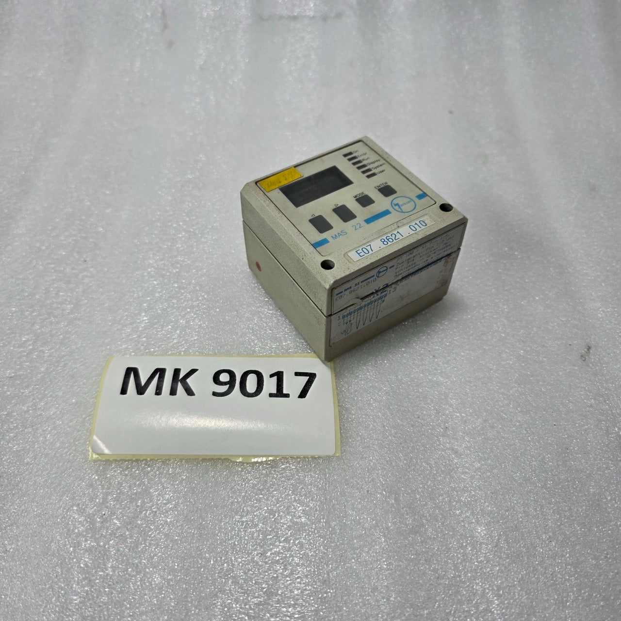 JANSSEN MAS 22 CONTROLLER DISPLAY MODULE INDUSTRIAL CONTROL UNIT