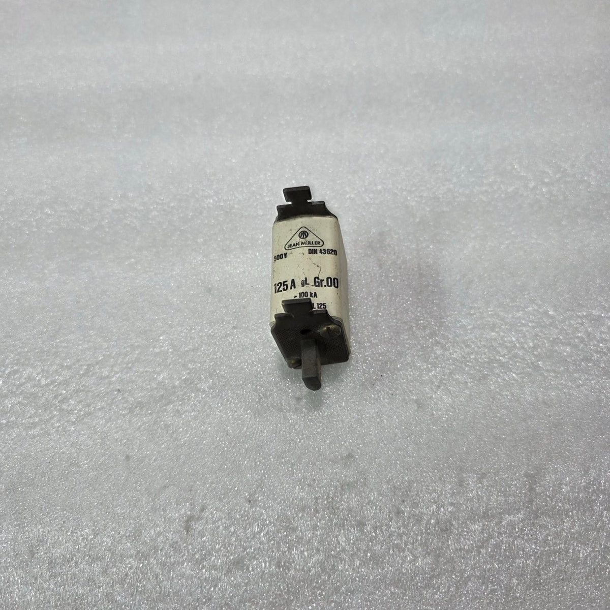 JEAN MULLER DIN 43620 HRC FUSE LINK 125A 500V gL Gr.00 100kA