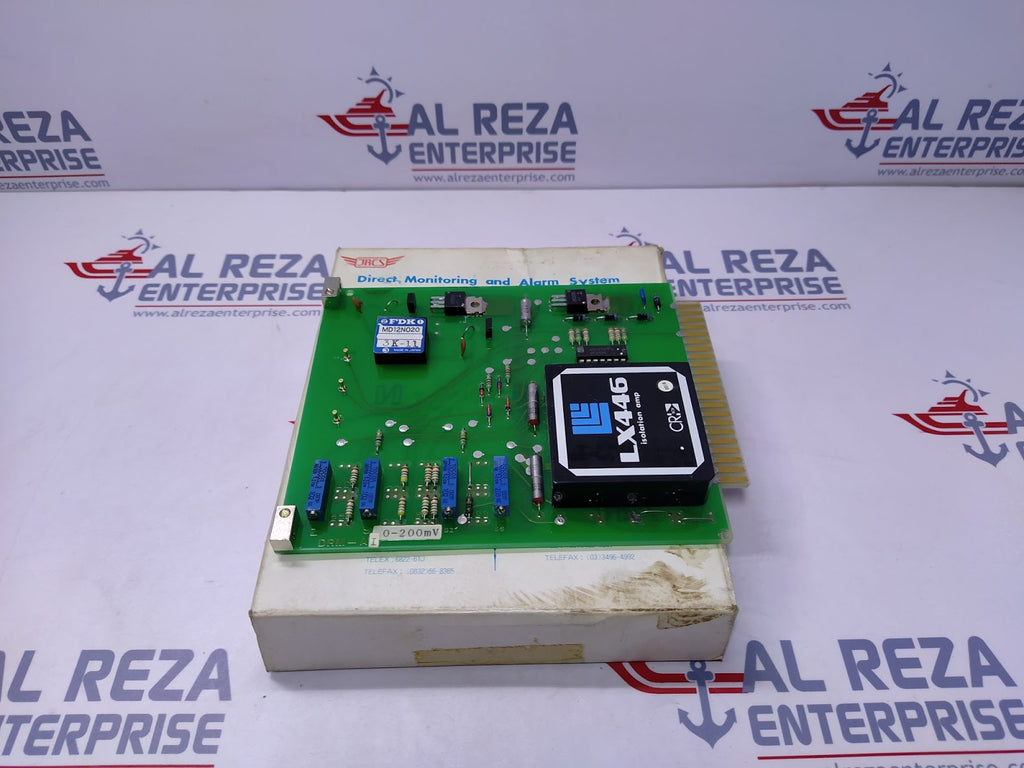 JRCS DRM-AI JMD Series Direct Monitoring and Alarm System 0-200mV