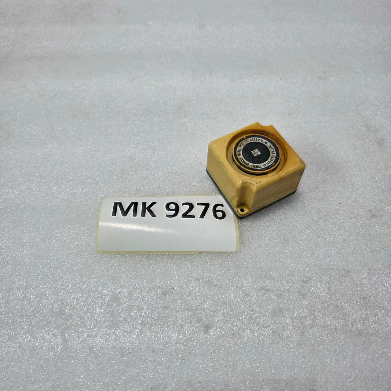 KAMADA SIGNAL APPLIANCES HALLO VDC-12 12V DC BUZZER 0.7W INDUSTRIAL ALARM