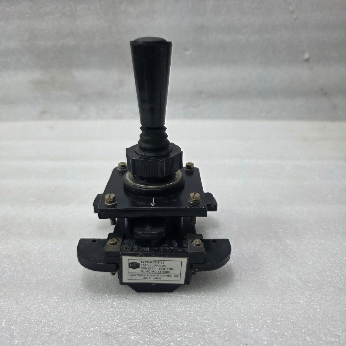 KCCS-03 INDUSTRIAL JOYSTICK SWITCH 15A 500V AC 1NO+1NC CONTROL LEVER