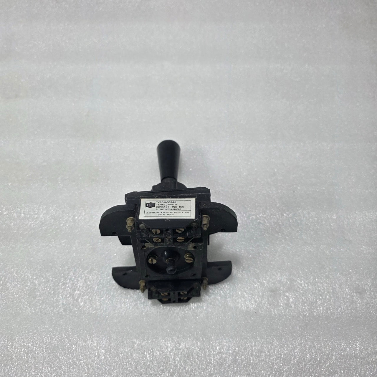 KCCS-03 INDUSTRIAL JOYSTICK SWITCH 15A 500V AC 1NO+1NC CONTROL LEVER