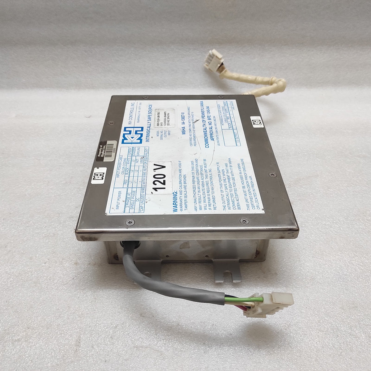 KH CONTROLS ISS1-13.0-1.00-TR2 INTRINSICALLY SAFE SOURCE