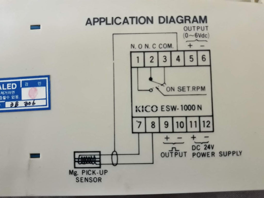 Kico ESW-1000N Speed Watch ESW1000N