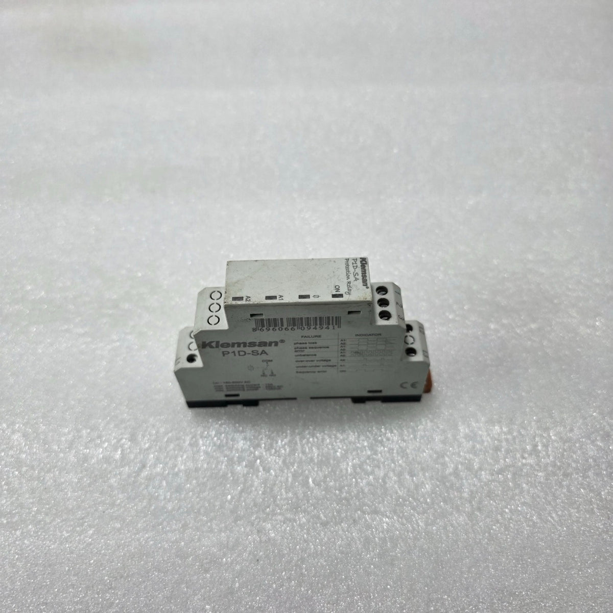 KLEMSAN P1D-SA PROTECTION RELAY – 150–500V AC – PHASE MONITORING RELAY – 10A OUT