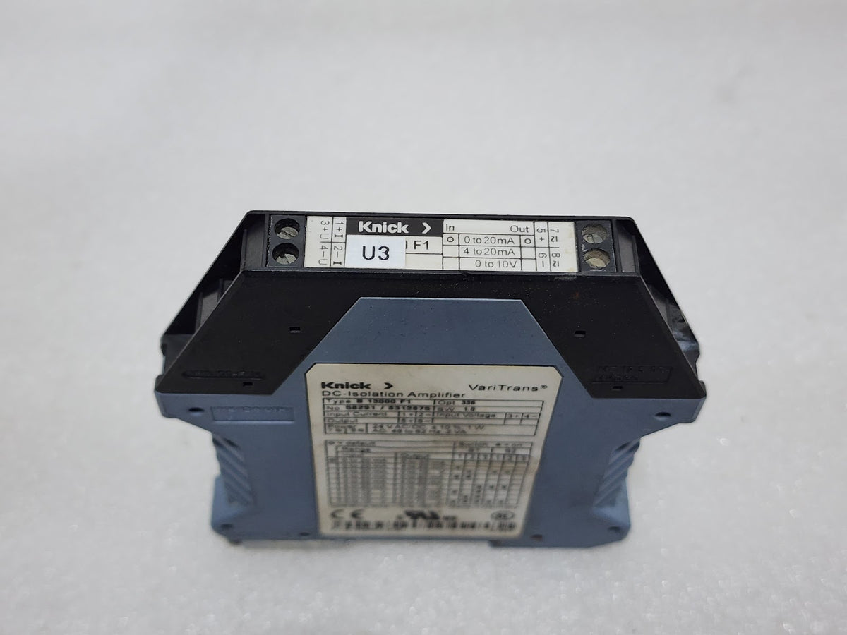 KNICK B13000F1 DC-ISOLATION AMPLIFIER