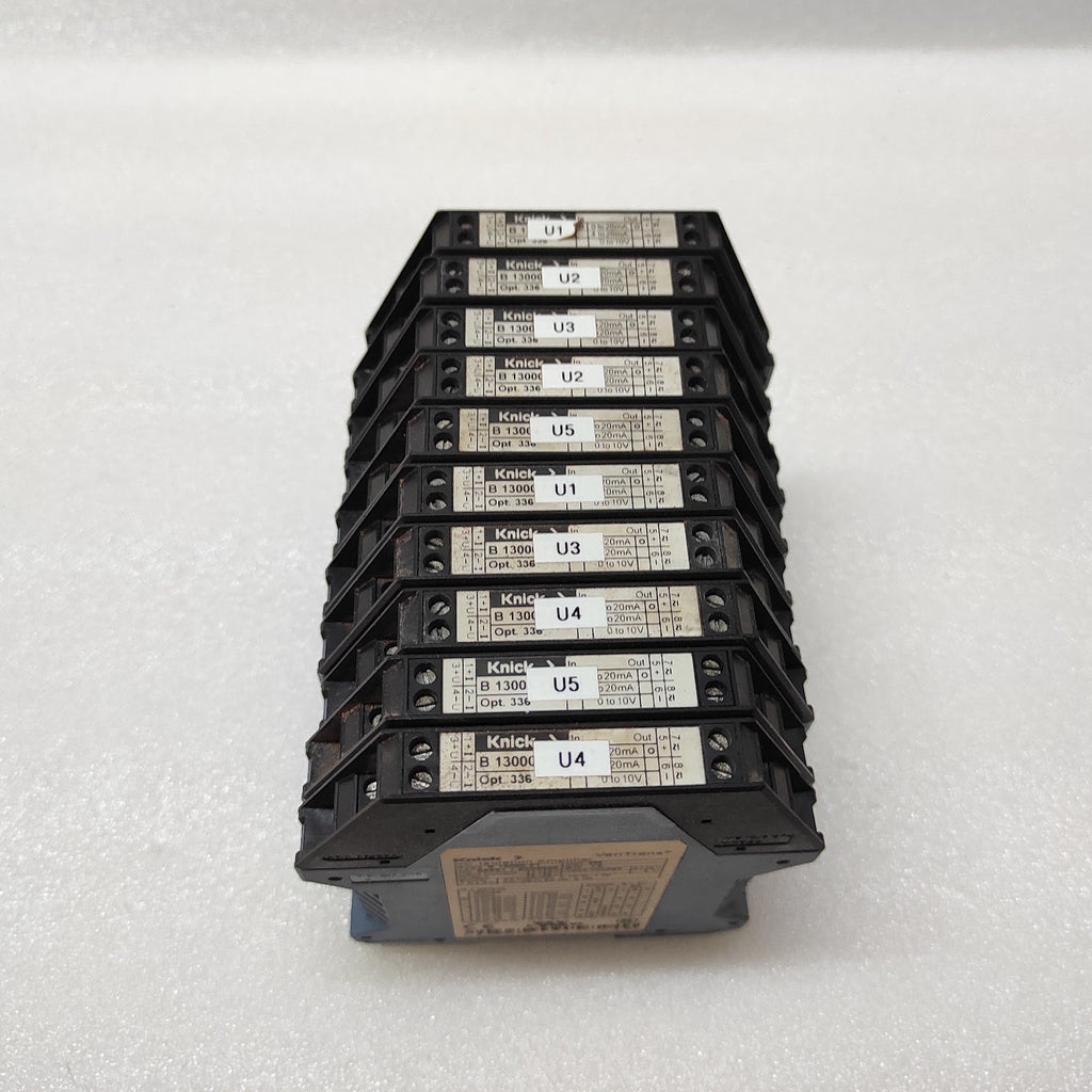 KNICK B13000F1 DC ISOLATION AMPLIFIER UIW