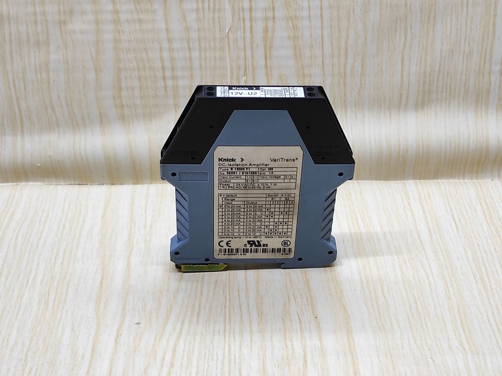 Knick Varitrans B 13000 F1 DC-Isolation Amplifier