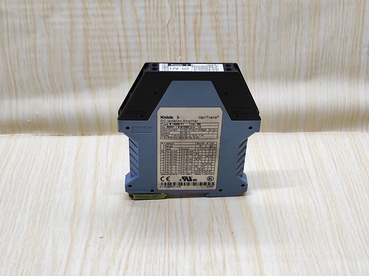 Knick Varitrans B 13000 F1 DC-Isolation Amplifier
