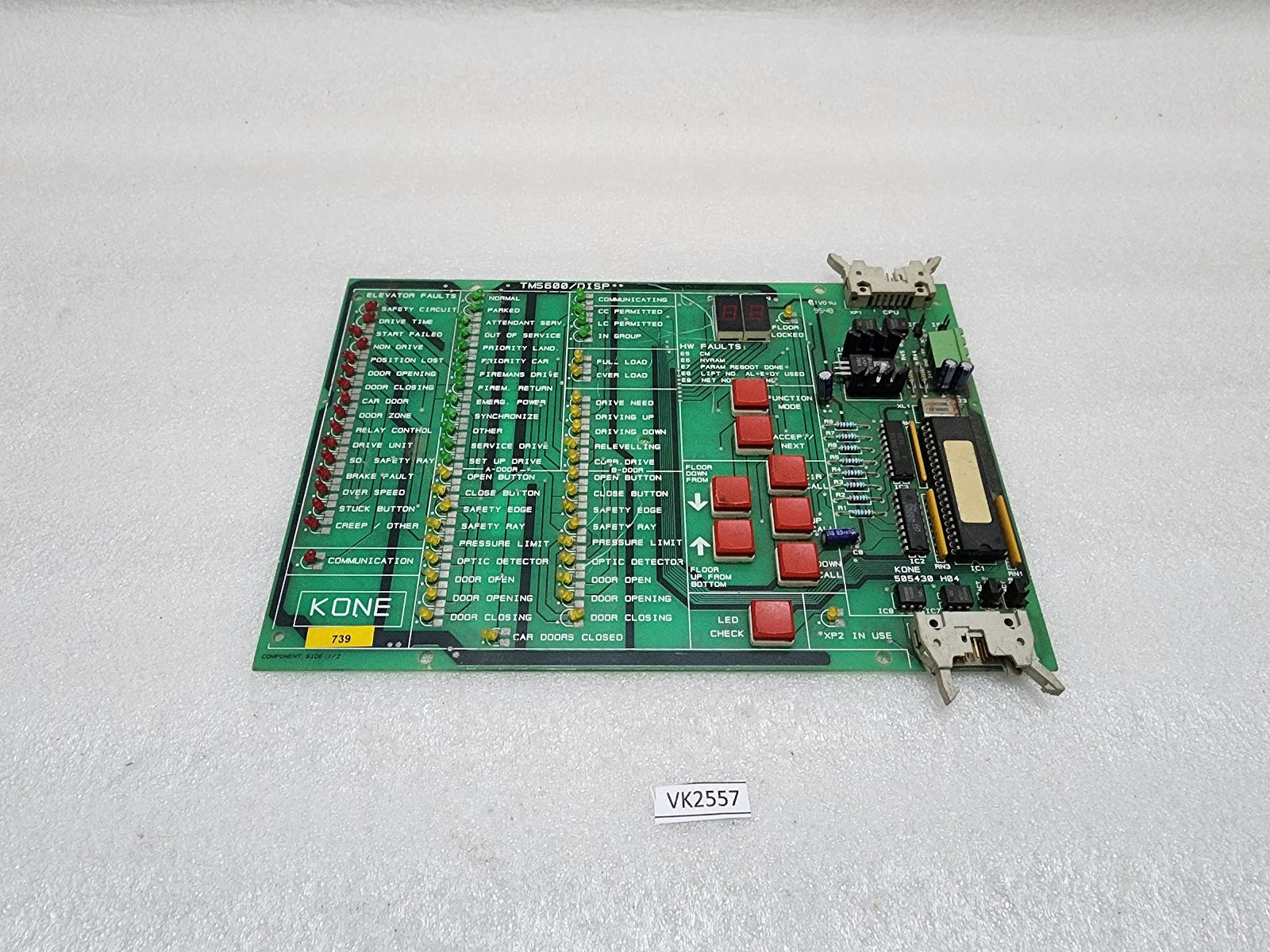 KONE TMS600/DISP ELEVATOR PCB 505430H04