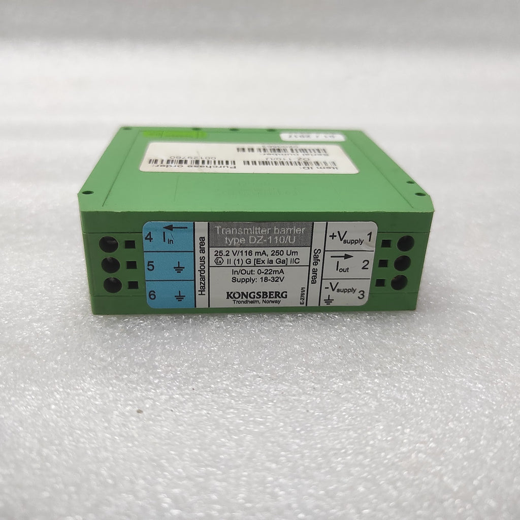 KONGSBERG DZ-110-U TRANSMITTER BARRIER 18-32V