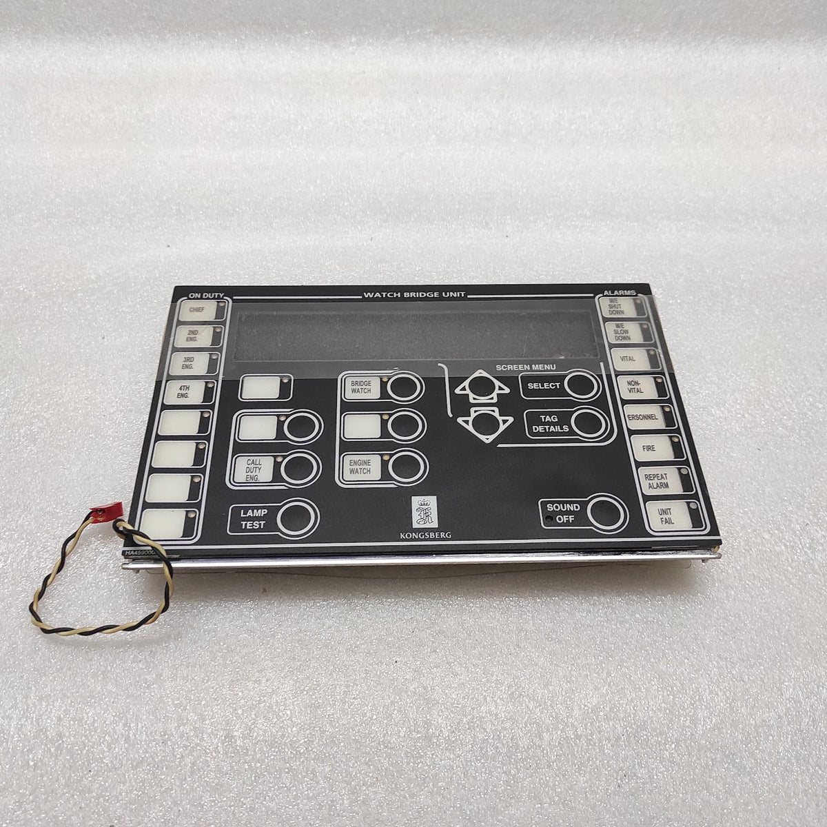 KONGSBERG HA459000A1 WATCH BRIDGE UNIT PWB51849A-V0