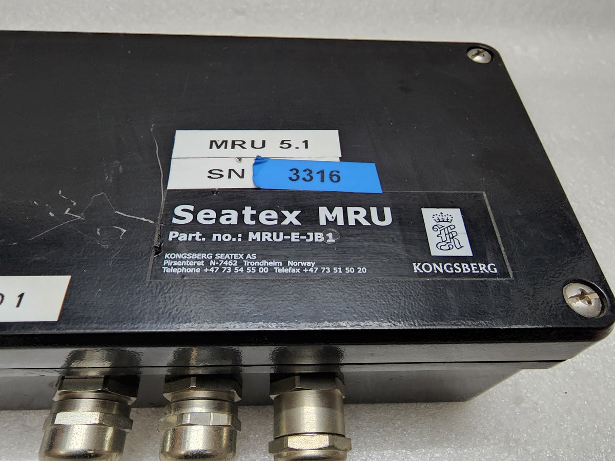 KONGSBERG SEATEX MRU-E-JB1 MOTION REFERENCE UNIT